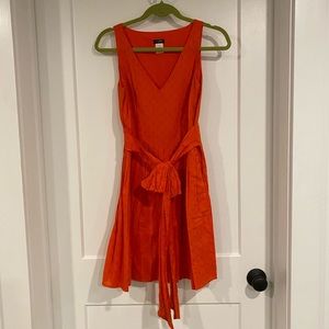J.Crew dress, waist tie